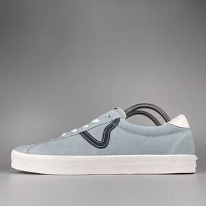 Vans Sport Low Men’s Size 10.5 Blue Suede Skate Sneakers Casual Shoes Athletic